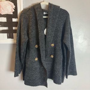 Line & Dot Cardigan Double breasted blazer Sweater NWT